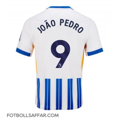 Brighton Joao Pedro #9 Hemmatröja 2024-25 Kortärmad Brighton Joao Pedro #9 Hemmatröja 2024-25 Kortärmad